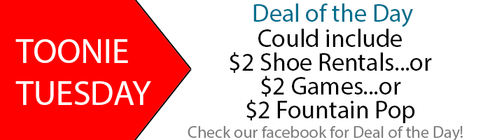 Tuesdays Specials